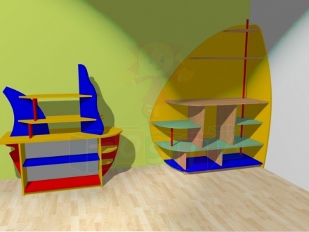 Kącik tematyczny statek